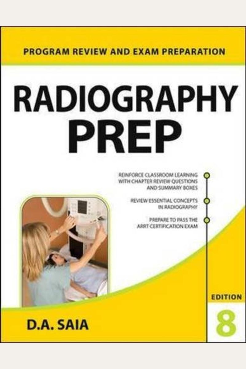 Buy Radiography Prep (Program Review And Exam Preparation), 8th Edition
