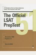 The Official Lsat Preptest: Number 51