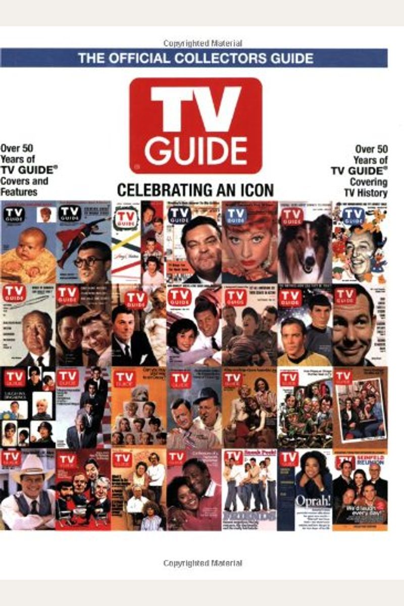 Buy Tv Guide The Official Collectors Guide Celebrating An Icon Book By
