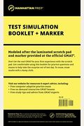 Manhattan Prep Gmat Test Simulation Booklet [With Marker]