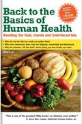 Back To The Basics Of Human Health; Avoiding