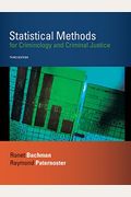 Statistical Methods For Criminology And Criminal Justice