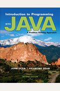 Introduction to Programming with Java: A Problem Solving Approach