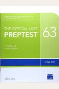 The Official LSAT Preptest 63: (june 2011 LSAT)