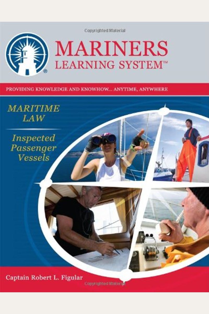 Buy Coast Guard Captains License Maritime Law ( Book By Captain R