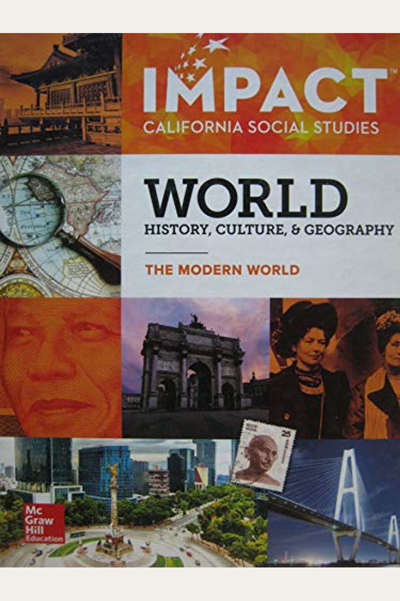 Buy Impact California Social Studies World History, Culture