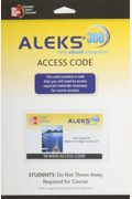 Aleks 360 Access Card (18 Weeks) for Algebra for College Students