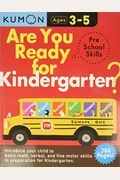 Kumon Are You Ready For Kindergarten Preschool Skills