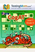 CogAT Test Prep Workbook - Grade 1 (Level 7) - Full Length Practice Test