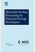 Materials Surface Processing by Directed Energy Techniques