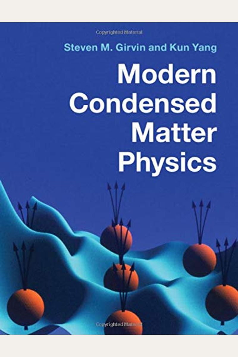 Modern Condensed Matter Physics