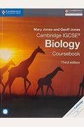 Cambridge Igcse(R) Biology Coursebook [With Cdrom]