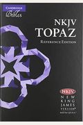 NKJV Topaz Reference Edition, Dark Blue Goatskin Leather, Nk676: Xrl