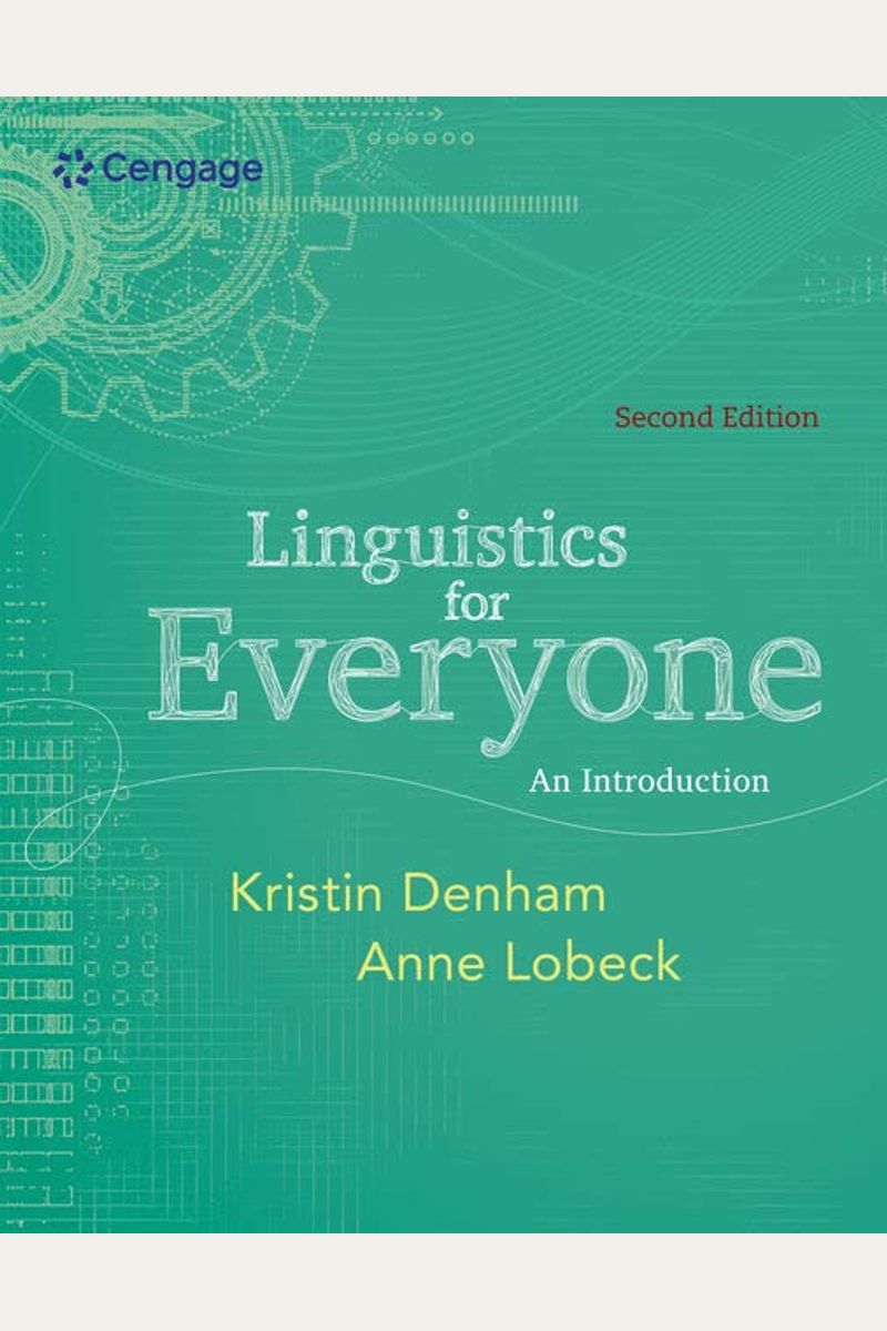 Buy Linguistics For Everyone An Introduction Book By Kristin Denham Buy Linguistics For Everyone An Introduction Book By Kristin Denham