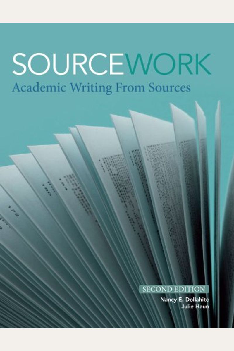 Buy Sourcework Academic Writing From Sources, 2nd Edition Book By Paperblanks B Co