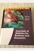 Essentials Of Statistics For Business An