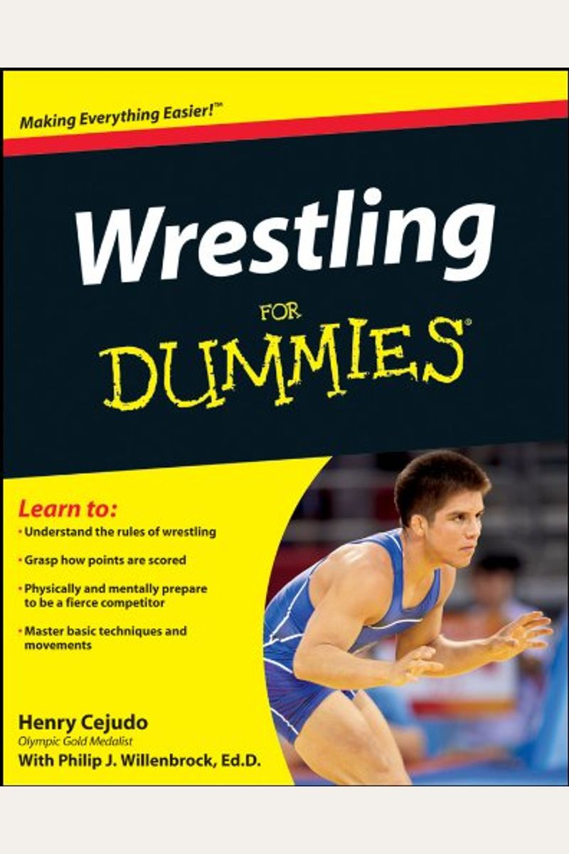 Buy Wrestling For Dummies Book By Henry Cejudo
