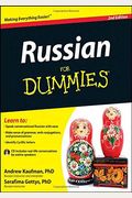 Russian For Dummies [With Cd (Audio)]