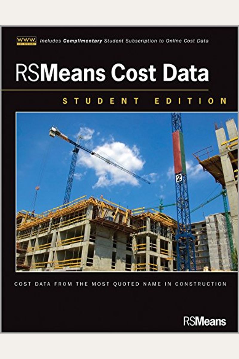 Buy Rsmeans Cost Data Book By Rsmeans