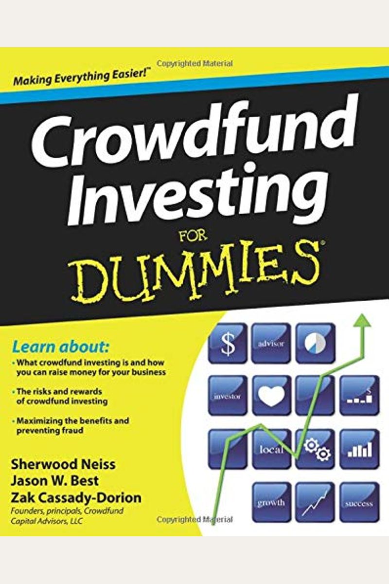 Buy Crowdfund Investing For Dummies Book By Sherwood Neiss