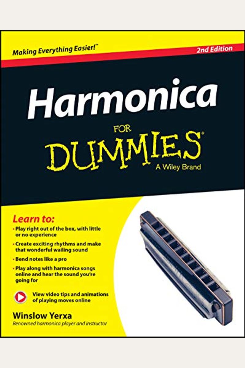 Buy Harmonica For Dummies Book By Winslow Yerxa