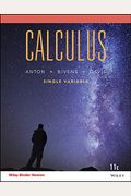 Calculus: Single Variable