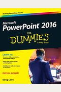 Powerpoint 2016 For Dummies