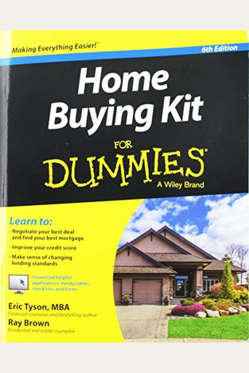Buy Home Buying Kit For Dummies Book By Eric Tyson