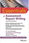 Essentials Of Assessment Report Writing