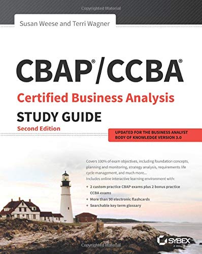 Buy Cbap / Ccba Certified Business Analysis Study Guide Book By: Susan ...