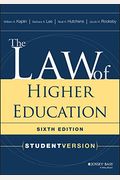 The Law of Higher Education: Student Version
