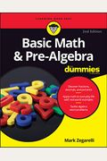 Basic Math And Pre-Algebra For Dummies