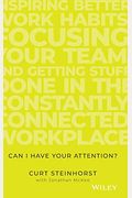 Can I Have Your Attention?: Inspiring Better Work Habits, Focusing Your Team, And Getting Stuff Done In The Constantly Connected Workplace