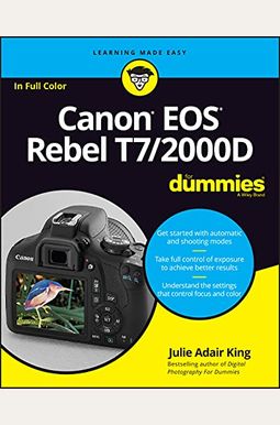 Canon Eos Rebel T7/2000d For Dummies Canon Eos Rebel T7/2000d For Dummies