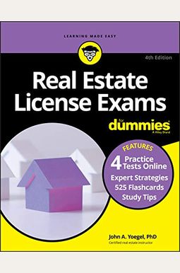 Real Estate License Exams for Dummies with Online Practice Tests Real Estate License Exams for Dummies with Online Practice Tests