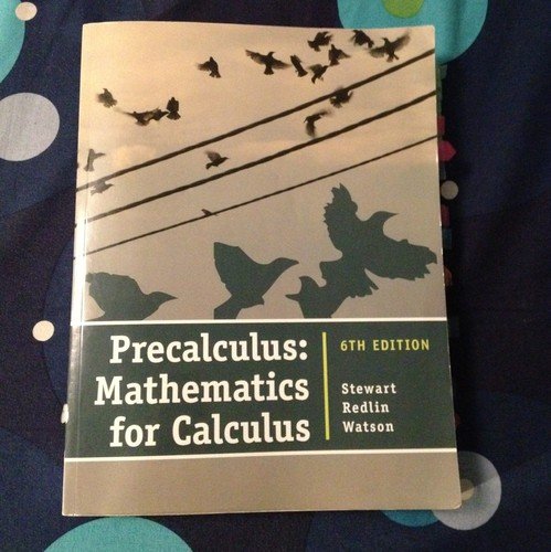 Buy Precalculus: Mathematics For Calculus Book By: Stewart R Watson