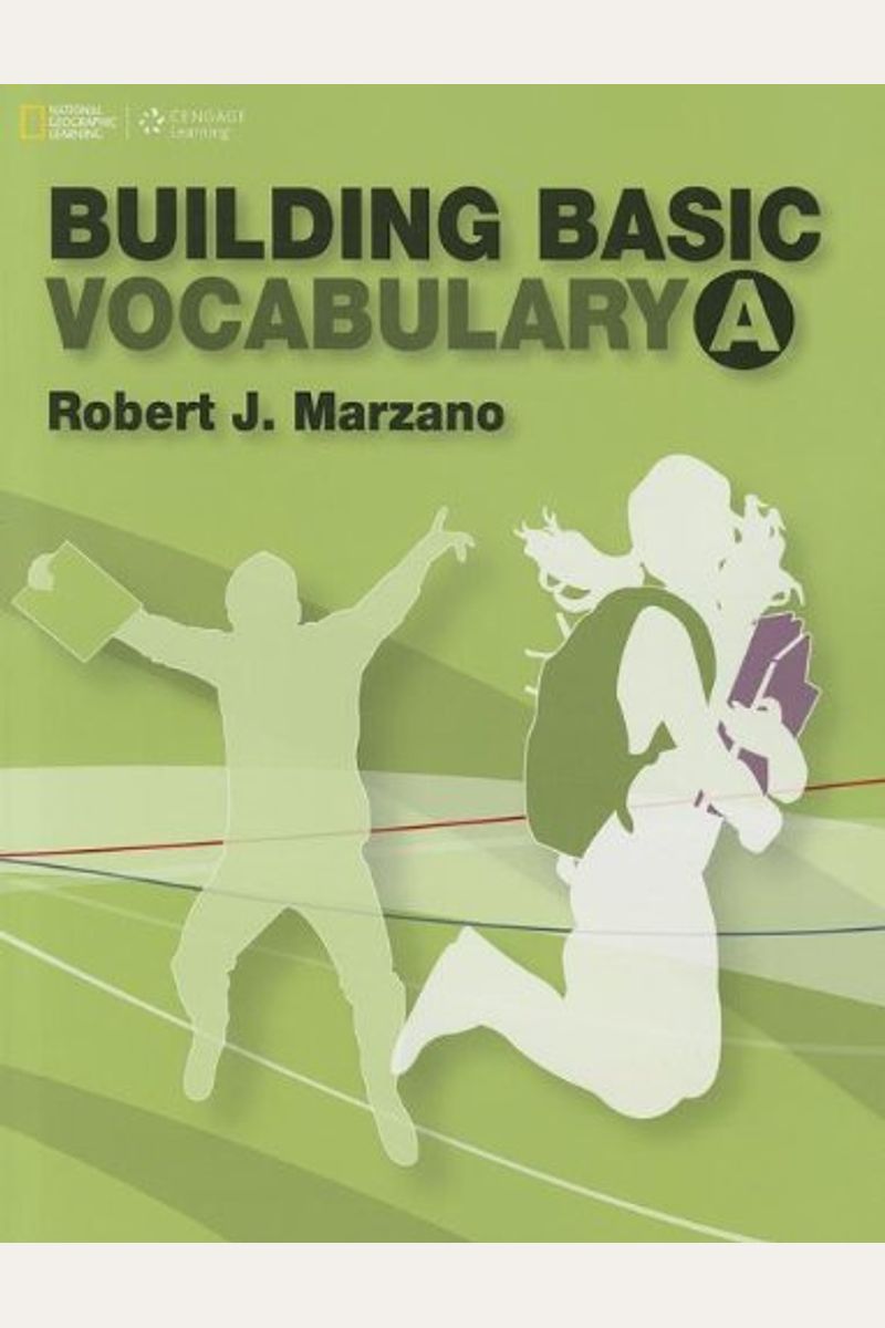 Buy Marzano Basic Vocabulary 1 Student Book Book By: Robert J Marzano