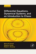 Differential Equations, Dynamical Systems, And An Introduction To Chaos