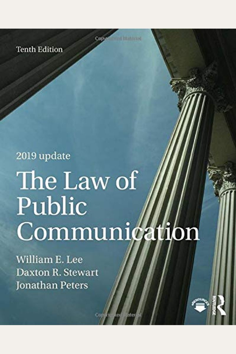 The Law Of Public Communication