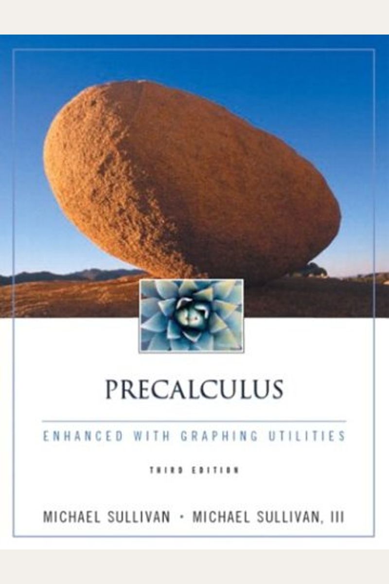 Precalculus: Concepts Through Functions, A Unit Circle Approach To Trigonometry