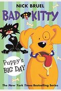 Bad Kitty: Puppy's Big Day (Paperback Black-And-White Edition)