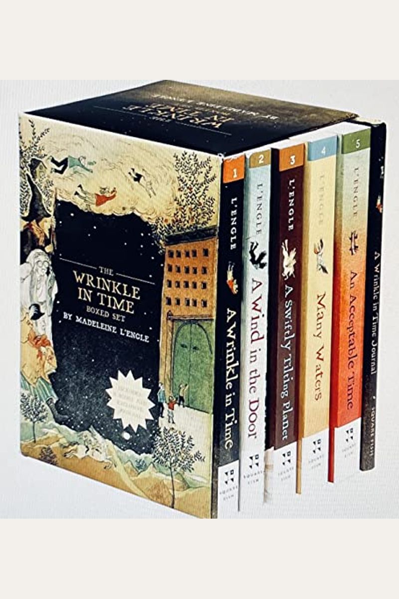 The Wrinkle In Time Boxed Set, Includes 5 Books And An Exclusive Journal