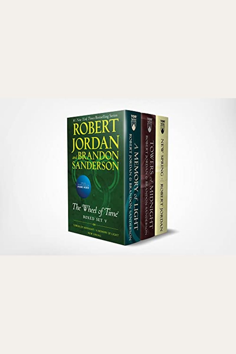Wheel Of Time Premium Boxed Set V: Book 13: Towers Of Midnight, Book 14: A Memory Of Light, Prequel: New Spring