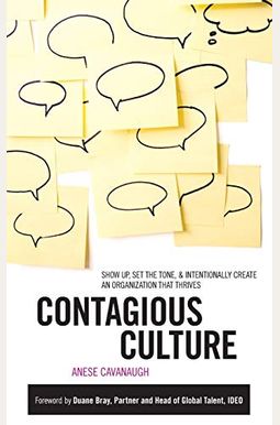 Contagious Culture: Show Up, Set The Tone, & Intentionally Create An Organization That Thrives Contagious Culture: Show Up, Set The Tone, & Intentionally Create An Organization That Thrives