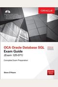 Oca Oracle Database Sql Exam Guide (Exam 1z0-071)