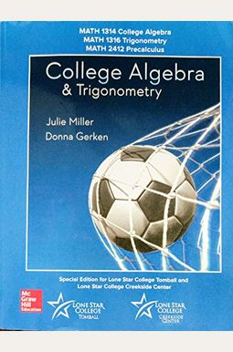 College Algebra & Trigonometry College Algebra & Trigonometry