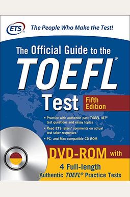 The Official Guide To The Toefl Test With Dvd-Rom, Fifth Edition