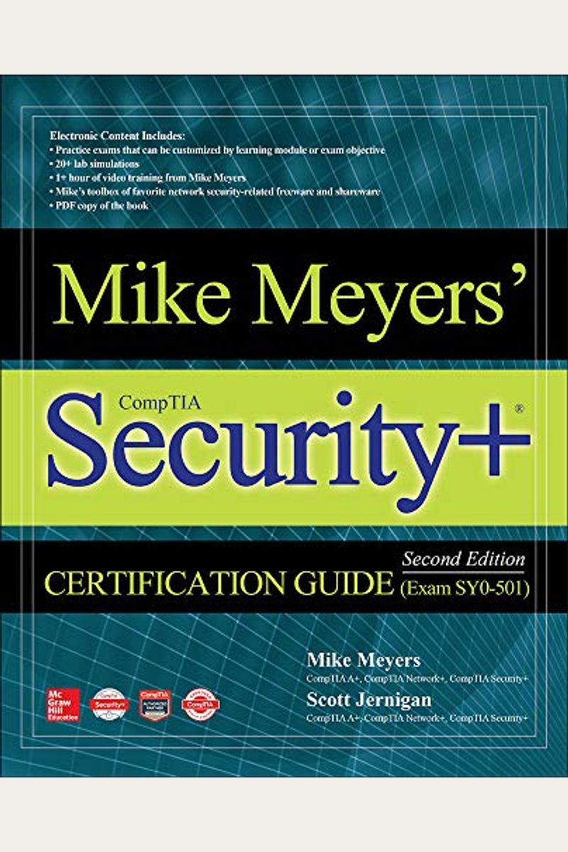Mike Meyers' Comptia Security+ Certification Guide, Second Edition (Exam Sy0-501)