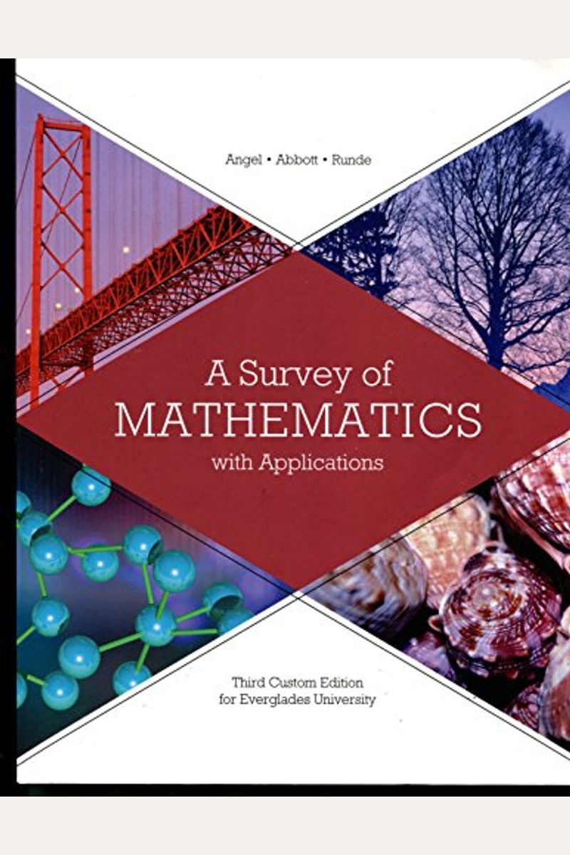 Buy A Survey of Mathematics Book By Angel
