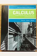 Calculus for Business, Economics, Life Sciences and Social Sciences, 5th Custom Edition for DePaul University
